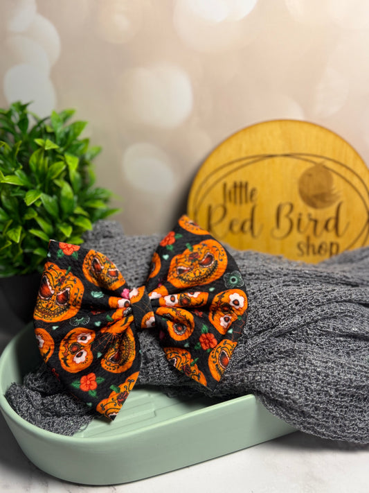 Sugar Skull Pumpkins