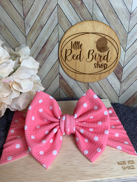 Polka Dots on Pink
