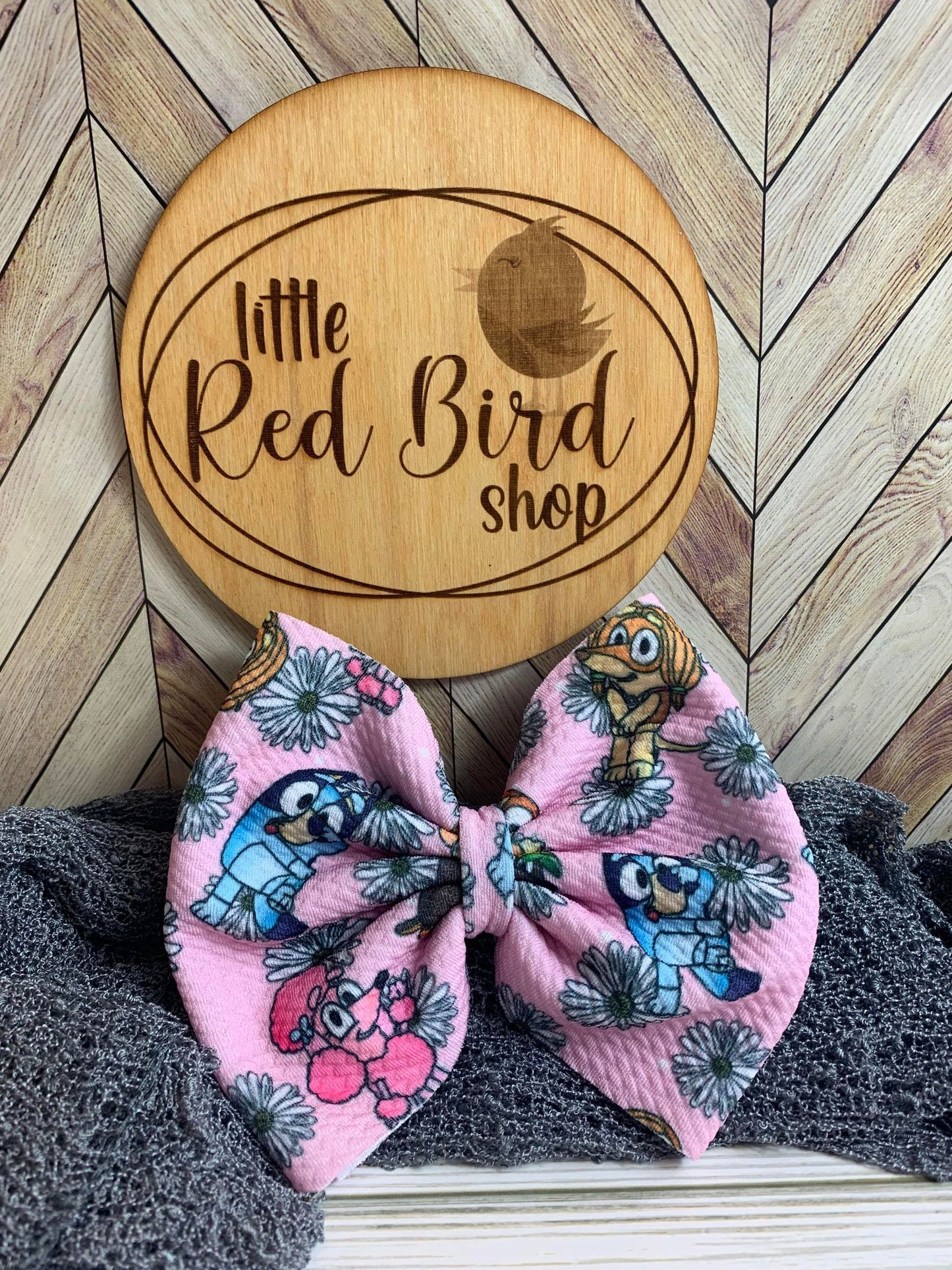 Floral Bluey