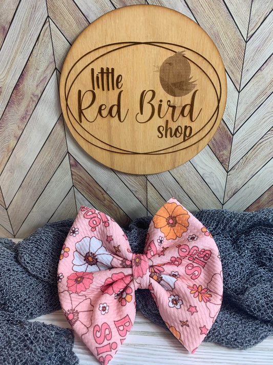 Big Sis Floral - Pink
